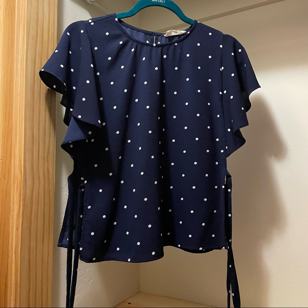 Blouse side ties